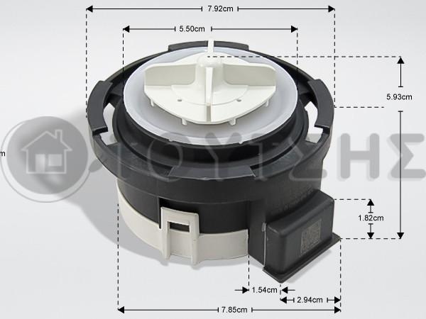 ΑΝΤΛΙΑ ΠΛΥΝΤΗΡΙΟΥ ΡΟΥΧΩΝ LG EAU64082902 image