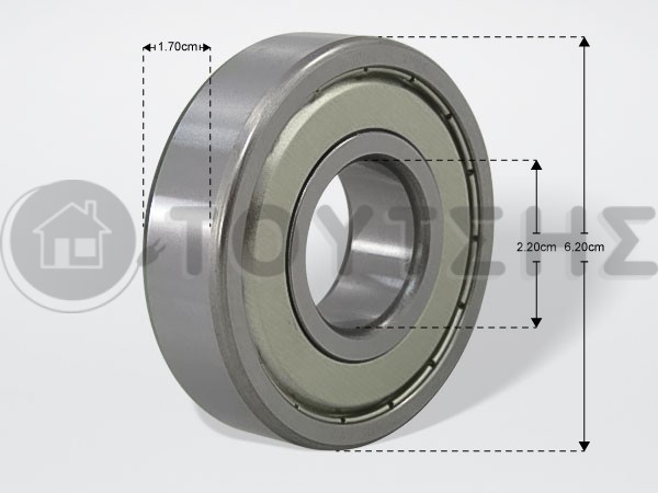 ΡΟΥΛΕΜΑΝ ΠΛΥΝΤΗΡΙΟΥ ELECTROLUX R 6305 ZZ 3790803104 25x62x17 image