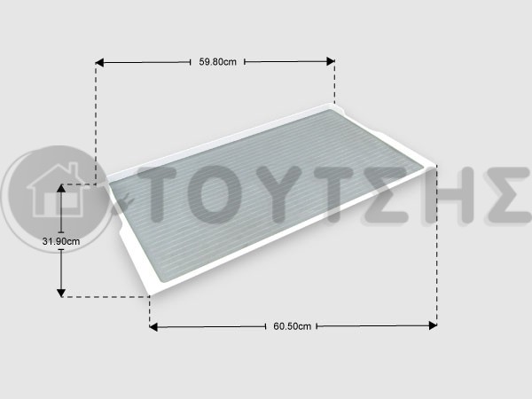 ΓΝΗΣΙΟ ΡΑΦΙ ΚΡΥΣΤΑΛΛΟ ΣΥΝΤΗΡΗΣΗΣ ΨΥΓΕΙΟΥ SIEMENS BOSCH PITSOS 474024 image