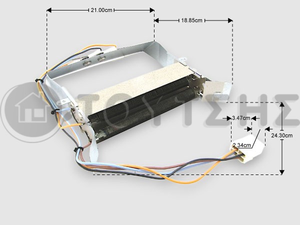 ΑΝΤΙΣΤΑΣΗ ΣΤΕΓΝΩΤΗΡΙΟΥ ARISTON INDESIT HOTPOINT C00282396 image