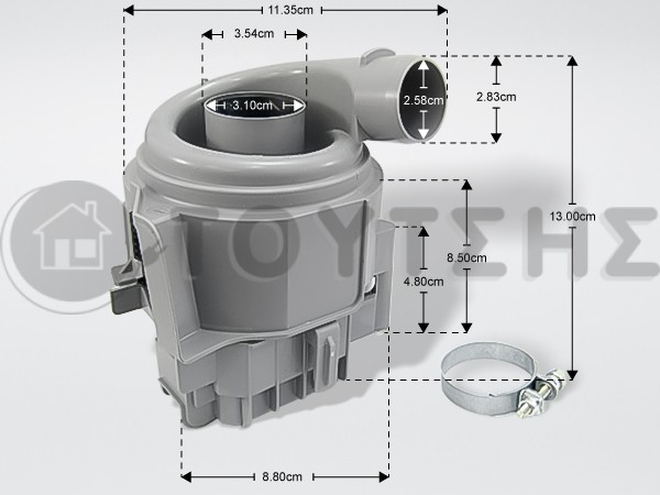 ΑΝΤΛΙΑ ΘΕΡΜΑΝΣΗΣ ΠΛΥΝΤΗΡΙΟΥ ΠΙΑΤΩΝ ΒΟSCH SIEMENS 755078 image