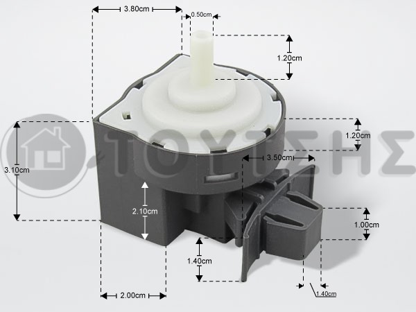 ΠΡΕΣΟΣΤΑΤΗΣ ΠΛΥΝΤΗΡΙΟΥ ΡΟΥΧΩΝ BEKO 2833830300 image