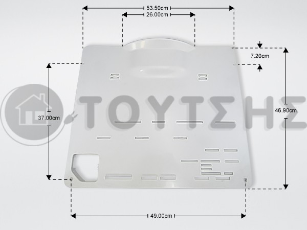 ΚΑΛΥMΜΑ EVAPORATOR WHIRLPOOL 480132100525 image