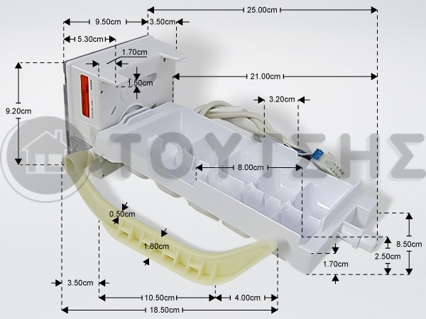 ΠΑΓΟΜΗΧΑΝΗ ΨΥΓΕΙΟΥ SAMSUNG DA97-00258H image