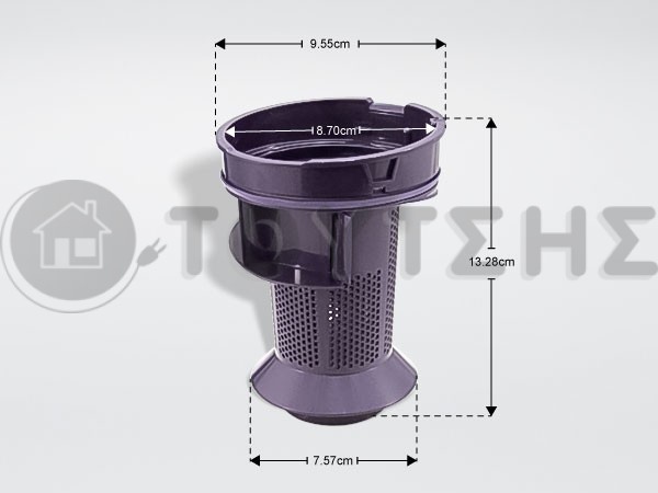 ΦΤΕΡΩΤΗ ΚΑΔΟΥ ΣΚΟΥΠΑΣ ROWENTA X-FORCE FLEX SS-2230002435 image