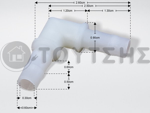 ΣΥΝΔΕΣΜΟΣ ΓΩΝΙΑ ΠΡΕΣΟΣΙΔΕΡΟY STIRELLA 5312811311 image