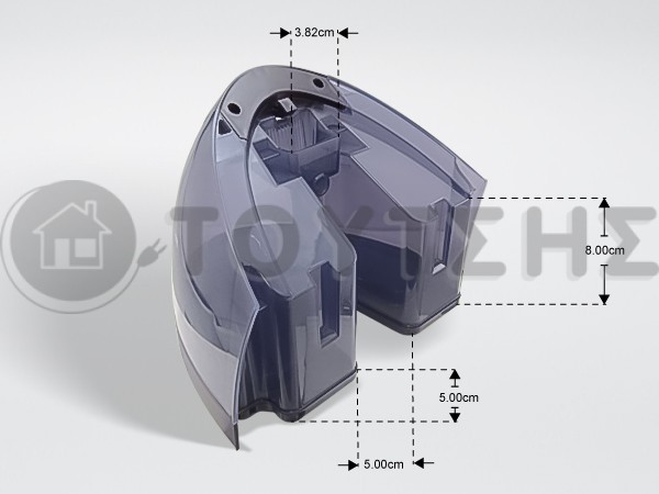 ΔΟΧΕΙΟ ΝΕΡΟΥ ΑΤΜΟΣΥΣΤΗΜΑΤΟΣ ΜΩΒ PHILIPS 996510078489 image