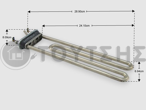 ΑΝΤΙΣΤΑΣΗ ΠΛΥΝΤΗΡΙΟΥ ΡΟΥΧΩΝ  ARISTON ARDO INDESIT 2000W 033055 image