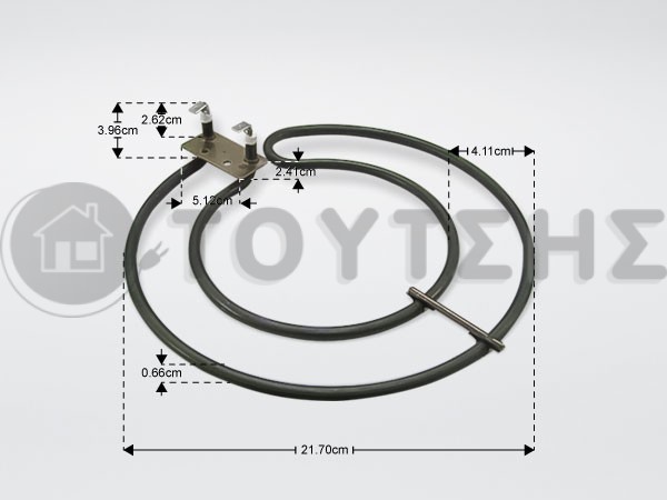 ΑΝΤΙΣΤΑΣΗ ΦΡΙΤΕΖΑΣ DELONGHI 1000W 5112510321 image