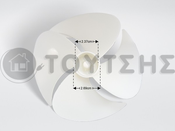 ΓΝΗΣΙΑ ΦΤΕΡΩΤΗ ΑΝΕΜIΣΤΗΡΑ ΨΥΓΕΙΟΥ ARCELIK BEKO 4858330185 image