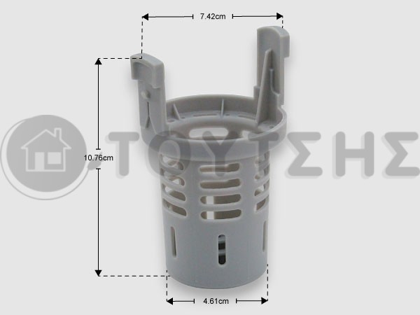 ΒΑΣΗ ΦΙΛΤΡΟΥ  ΠΛΥΝΤΗΡΙΟΥ ΠΙΑΤΩΝ INDESIT HOT POINT WHIRLPOOL C00256572 image