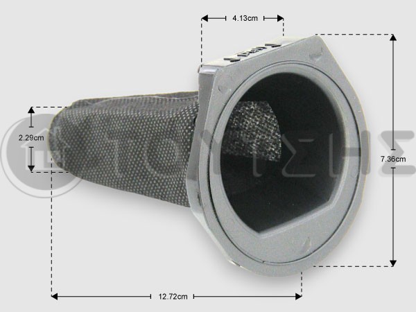ΓΝΗΣΙΟ ΕΣΩΤΕΡΙΚΟ ΦΙΛΤΡΟ ΣΚΟΥΠΑΣ ΧΕΙΡΟΣ BOSCH SIEMENS 12014109 image