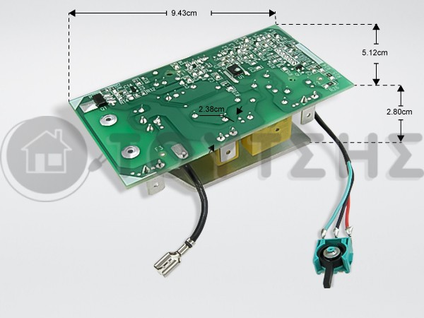 ΠΛΑΚΕΤΑ ΕΛEΓΧΟΥ PCB ΚΑΦΕΤΙΕΡΑΣ KRUPS MS-622744 image