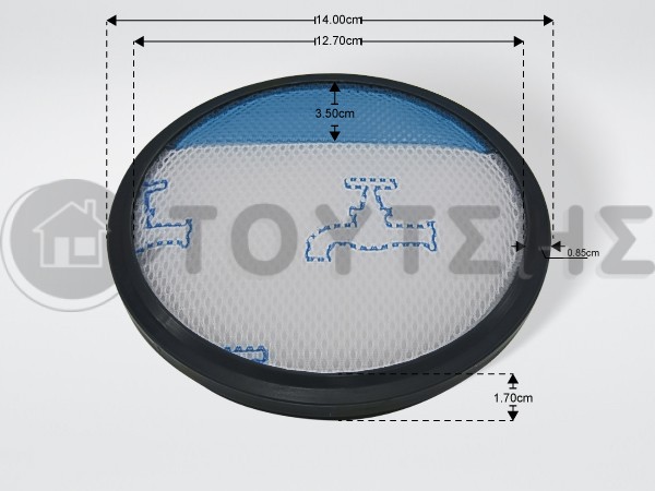 ΦΙΛΤΡΟ ΣΚΟΥΠΑΣ ROWENTA RS-RT900574 image