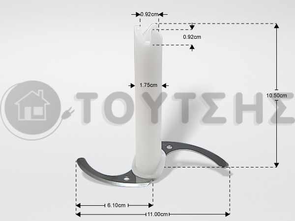 ΓΝΗΣΙΟ ΜΑΧΑΙΡΙ ΜΠΩΛ MULTI BOSCH SIEMENS 489314 image