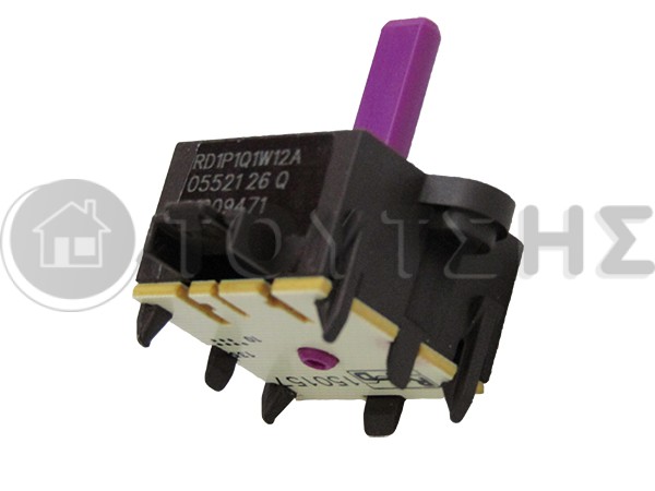 ΔΙΑΚΟΠΤΗΣ ΠΛΥΝΤΗΡΙΟΥ ΡΟΥΧΩΝ CANDY HOOVER 12ΘΕΣΕΩΝ 41009471 image