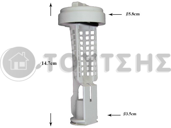 ΦΙΛΤΡO ΠΛΥΝΤΗΡΙΟY ΡΟΥΧΩΝ ZANUSSI 1465829008 image
