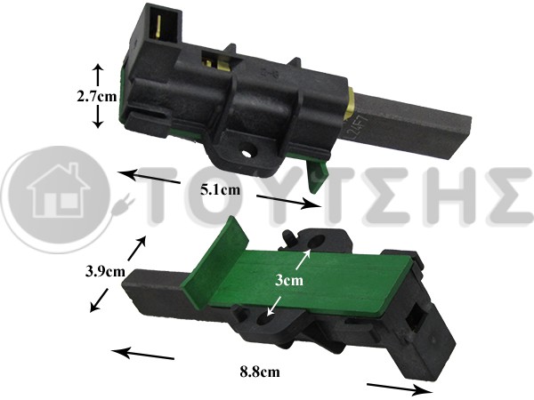 ΚΑΡΒΟΥΝΑΚΙΑ ΠΛΥΝΤΗΡΙΟΥ ΡΟΥΧΩΝ  BEKO ARCELIK 6,3X12,5X39MM image
