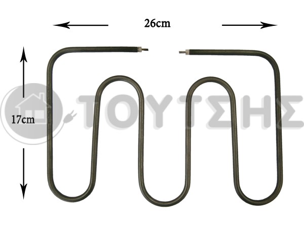 ΑΝΤΙΣΤΑΣΗ ΤΟΣΤΙΕΡΑΣ 26Χ17 1200W 220V image