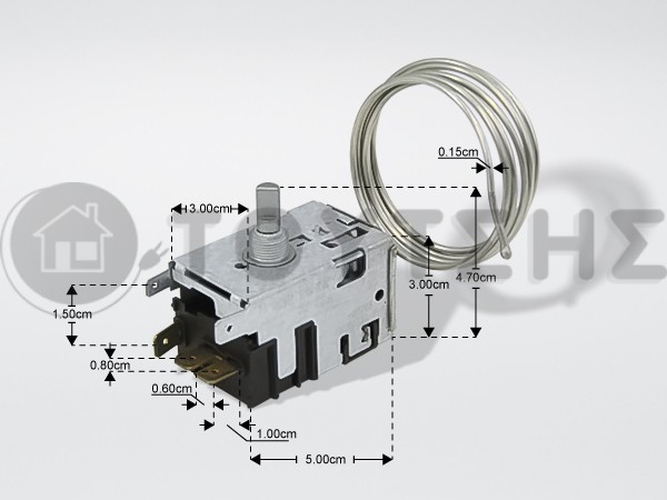 ΘΕΡΜΟΣΤΑΤΗΣ ΨΥΓΕΙΟΥ II ΣΥΝΤΗΡΗΣΗΣ DANFOSS 077B6094 image