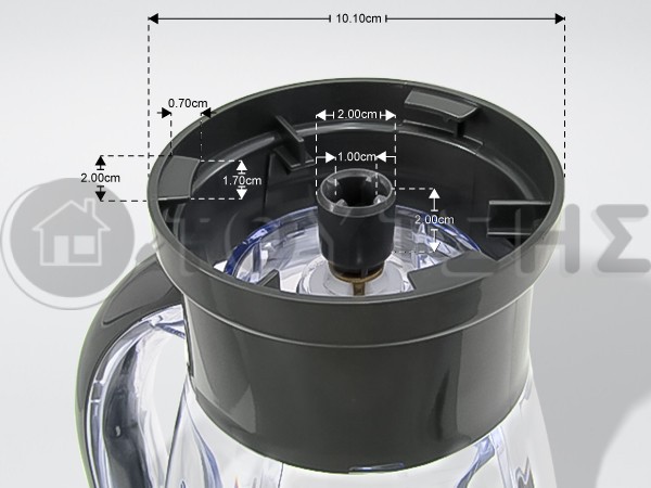 ΚΑΝΑΤΑ ΜΠΛΕΝΤΕΡ MOULINEX XF634BB1 image