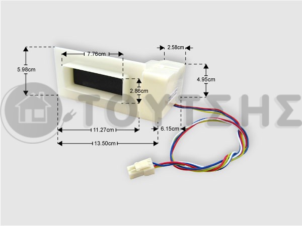 ΓΝΗΣΙΟ ΗΛΕΚΤΡΟΝΙΚΟ ΤΑΜΠΕΡ ΨΥΓΕΙΟΥ INDESIT ARISTON HOT POINT 12V  C00145634 image