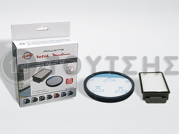 ΓΝΗΣΙA ΦΙΛΤΡA ΣΕΤ ΚΑΔΟΥ ΣΚΟΥΠΑΣ COMPACT POWER ROWENTA ZR780000 image