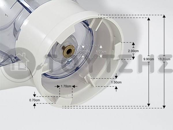 ΚΑΝΑΤΑ ΜΠΛΕΝΤΕΡ MOULINEX MS-0A13253 image