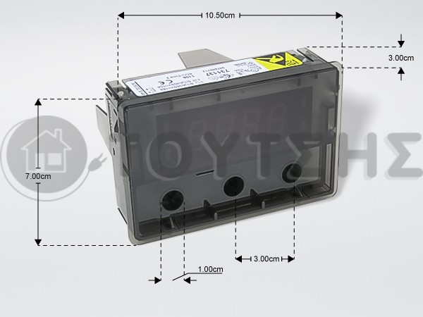 ΠΛΑΚΕΤΑ ΚΟΥΖΙΝΑΣ ΡΟΛΟΙ AEG ZANUSSI ELECTROLUX 3874887122 image