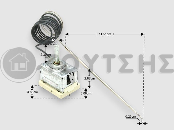 ΘΕΡΜΟΣΤΑΤHΣ ΚΟΥΖΙΝΑΣ SMEG 50-265°C image
