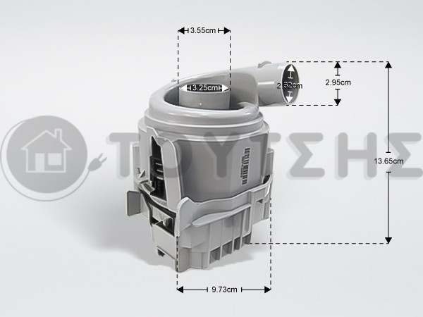 ΜΟΤΕΡ ΘΕΡΜΑΝΣΗΣ ΠΛΥΝΤΗΡΙΟΥ ΠΙΑΤΩΝ ΒΟSCH SIEMENS PITSOS 12019637 image