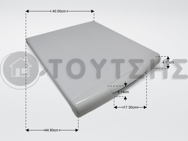 ΠΟΡΤΑ ΠΛΥΝΤΗΡΙΟΥ ΡΟΥΧΩΝ WHIRLPOOL 481010443782 image