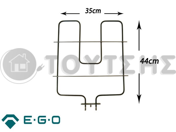 ΑΝΤΙΣΤΑΣΗ ΚΟΥΖΙΝΑΣ IZOLA ΚΑΤΩ ΜΕ ΝΤΙΖΑ EGO 1200W image