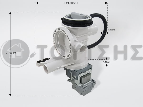 ΑΝΤΛΙΑ ΠΛΥΝΤΗΡΙΟY SAMSUNG DC97-17336E image