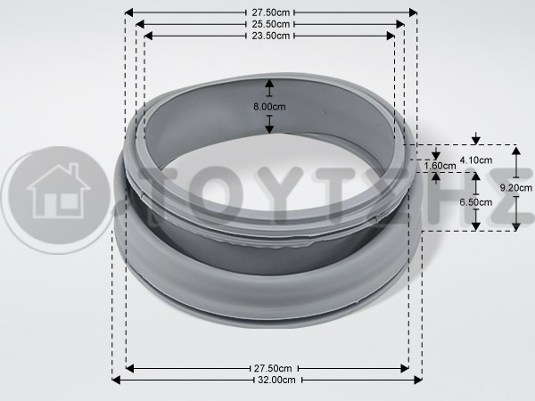 ΛΑΣΤΙΧΟ ΠΟΡΤΑΣ ΠΛΥΝΤΗΡΙΟY ΡΟΥΧΩΝ PITSOS 2600 OR image