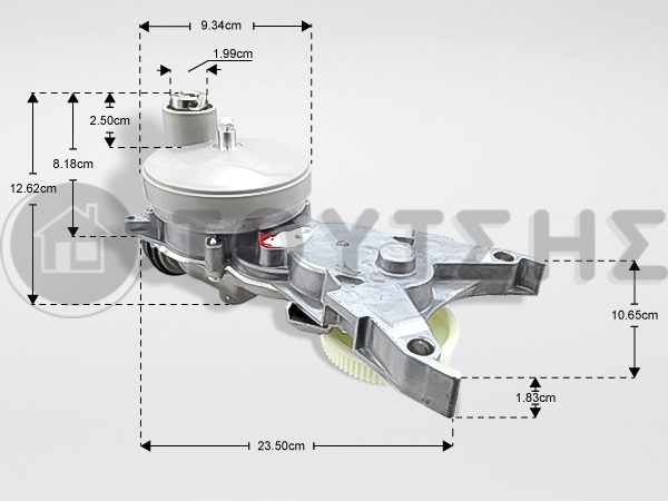 ΜΟΤΕΡ (GEARBOX) ΜΙΞΕΡ KENWOOD AS00002913 image