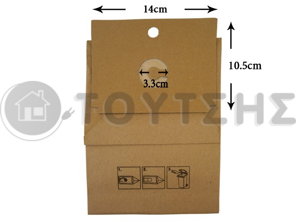 ΣΑΚΟΥΛΑ ΣΚΟΥΠΑΣ ROWENTA  ZR74 SET 5 ΤΕΜ + 2 ΦΙΛΤΡΟ image