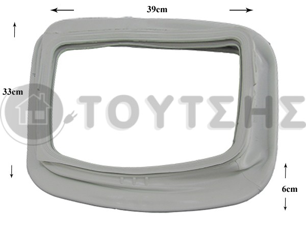 ΛΑΣΤΙΧΟ ΠΟΡΤΑΣ ΠΛΥΝΤΗΡΙΟY ΡΟΥΧΩΝ  ZANUSSI ΑΝΩ 4071374146 image