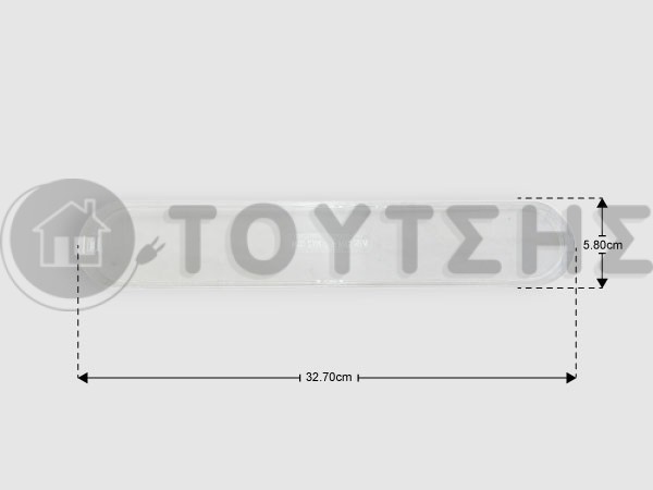 ΚΑΛΥΜΜΑ ΛΑΜΠΑΣ ΑΠΟΡΟΦΗΤΗΡΑ ELICA PLA0046099A image