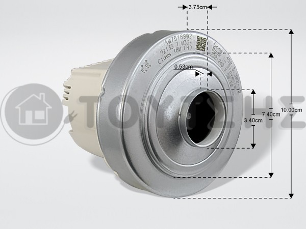 ΜΟΤΕΡ ΣΚΟΥΠΑΣ 650W AEG 140075168025 image