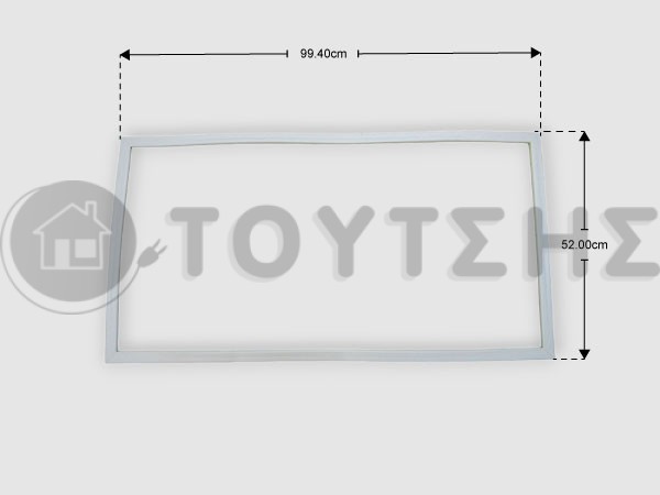 ΛΑΣΤΙΧΟ ΠΟΡΤΑΣ ΣΥΝΤΗΡΗΣΗΣ ΨΥΓΕΙΟΥ BEKO 4668511800 image
