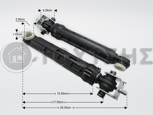 ΑΜΟΡΤΙΣΕΡ ΠΛΥΝΤΗΡΙΟY ΡΟΥΧΩΝ ARISTON SET 100N C00140744 image