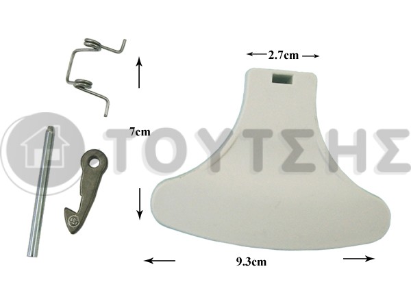 ΚΛΕΙΣΤΡΟ ΠΛΥΝΤΗΡΙΟY ΡΟΥΧΩΝ ARISTON WHIRLPOOL C00096865 image