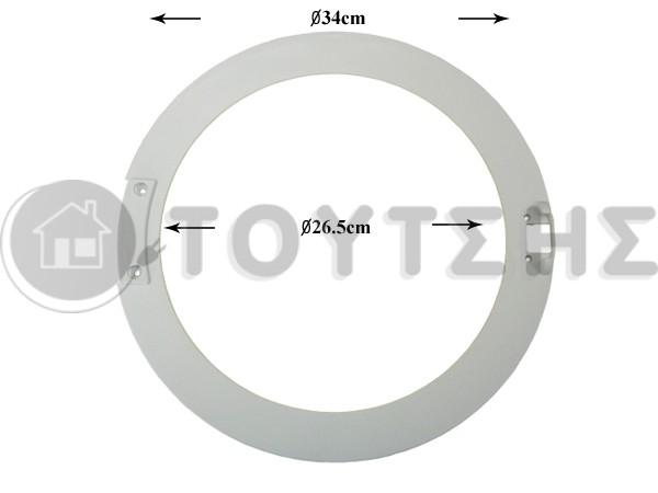 ΠΛΑΙΣΙΟ ΠΟΡΤΑΣ ΠΛΥΝΤΗΡΙΟY ΡΟΥΧΩΝ SIEMENS BOSCH BALAY 00353804 image