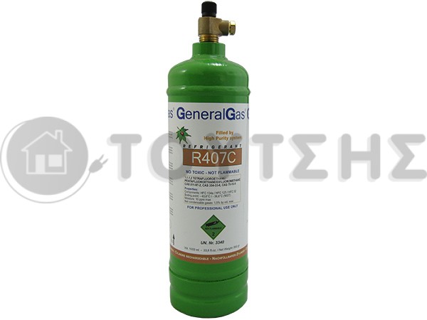 ΨΥΚΤΙΚΟ ΥΓΡΟ R407 900ML       Βάση νόμου της Ευρωπαϊκής Ένωσης 517/2014, με ισχύει από 1/01/2015 , η πώληση επιτρέπεται μονο σε όσους έχουν άδεια ψυκτικού και πιστοποίηση χειρισμού ψυκτικών υγρών. image