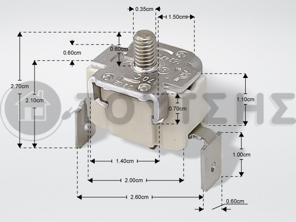 ΘΕΡΜΟΣΤΑΤΗΣ ΦΡΥΤΕΖΑΣ DELONGHI 170°C 5212510051 image