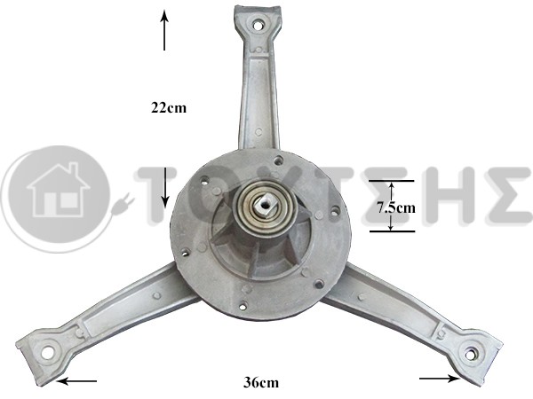 ΑΞΟΝΑΣ ΠΛΥΝΤΗΡΙΟY INDESIT 6204-6205 SERIE 2000 image