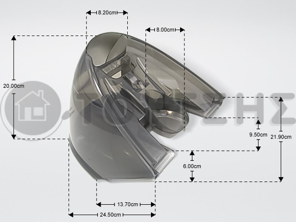 ΓΝΗΣΙΟ ΔΟXΕΙΟ ΝΕΡΟΥ ΑΤΜΟΣΥΣΤΗΜΑΤΟΣ TEFAL CS-00144785 CS-10000398 image