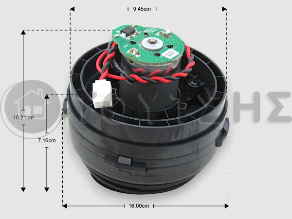 ΓΝΗΣΙΟ ΜΟΤΕΡ ΣΚΟΥΠΑΣ 32,4V AEG ELECTROLUX 2198230308 image