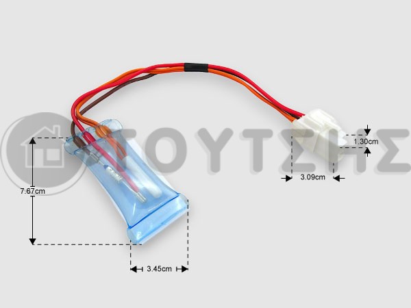 ΑΙΣΘΗΤΗΡΙΟ ΨΥΓΕΙΟΥ NO FROST LG 6615JB2005A image